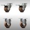 Service Caster 3 Inch SS High Temp Glass Filled Nylon Top Plate Caster Lock Brake 2 Rigid, 2PK SCC-SSTTL20S314-GFNSHT-2-R-2 - alternate 1